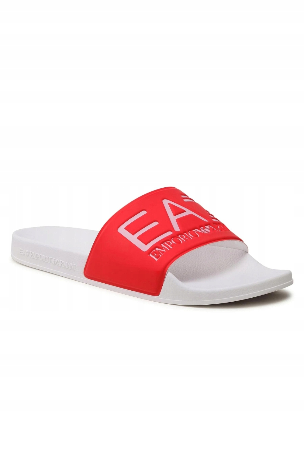 EA7 Korálově bílé nazouváky s bílým logem 37