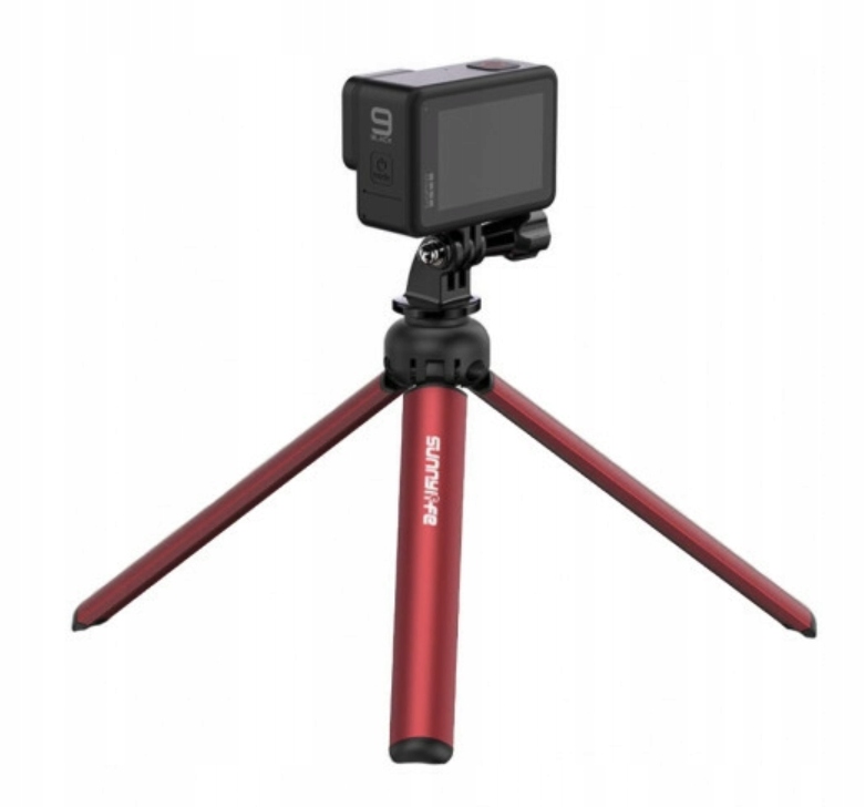 UNIWERSALNY STATYW TRIPOD 1/4 CALA DO KAMERY GOPRO DJI OSMO ACTION 17CM