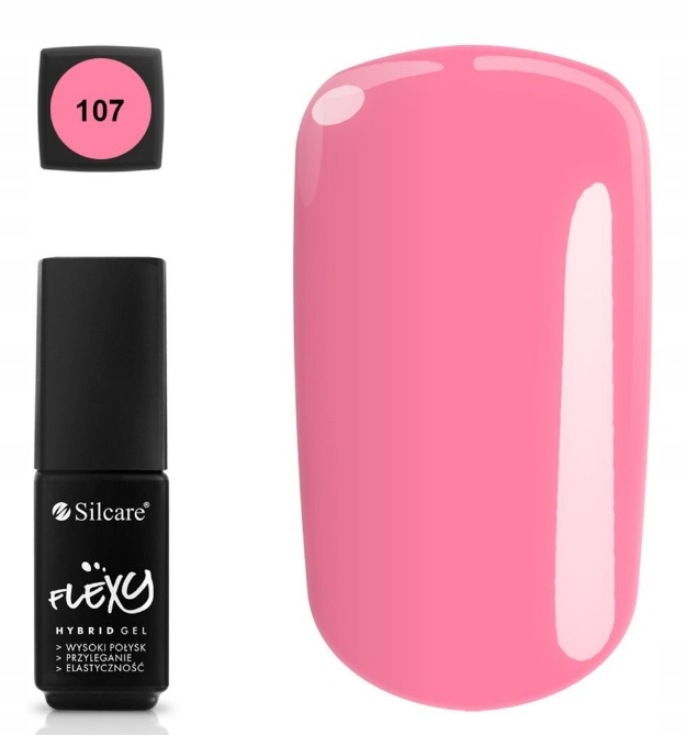 

Silcare Flexy Hybrid Lakier Hybrydowy 107