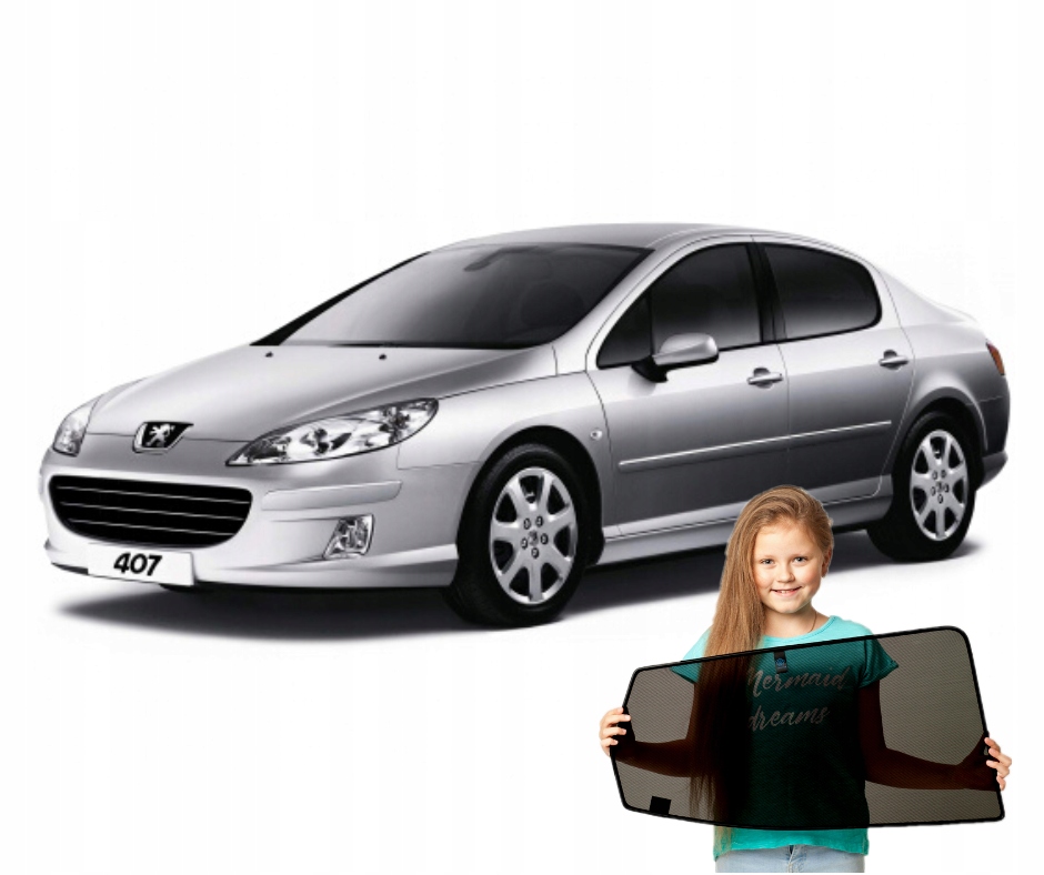 Krytky na magnety Peugeot 407 Sedan