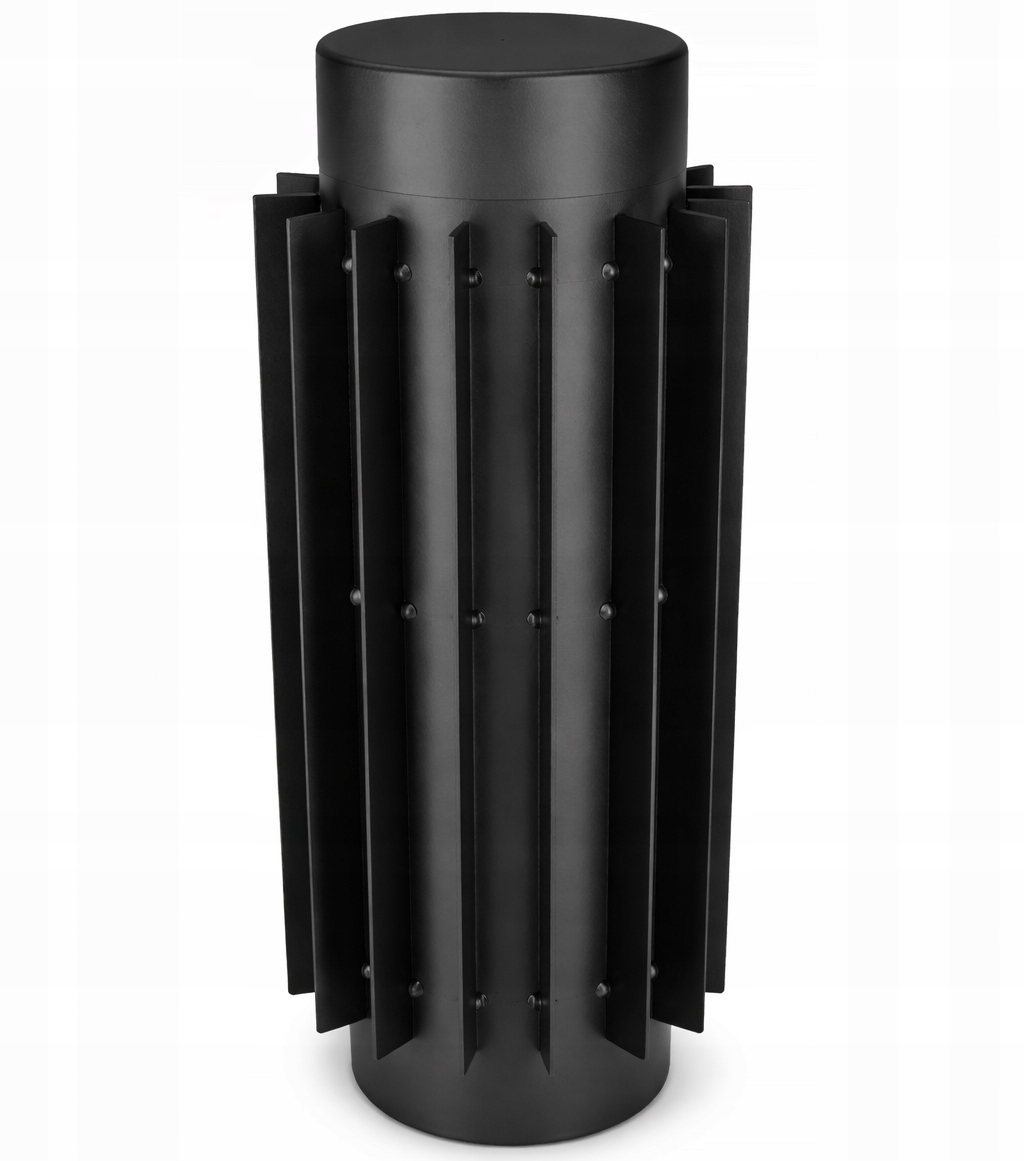 Radiator Stalowy Do Kominka Rura Żebrowana 150MM