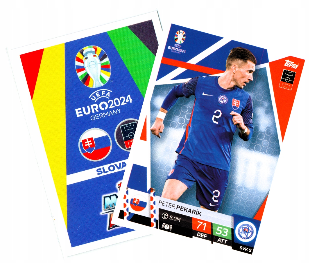 Topps Match Attax Euro 2024 Team Mate Base Slovakia SVK5 Pekarik