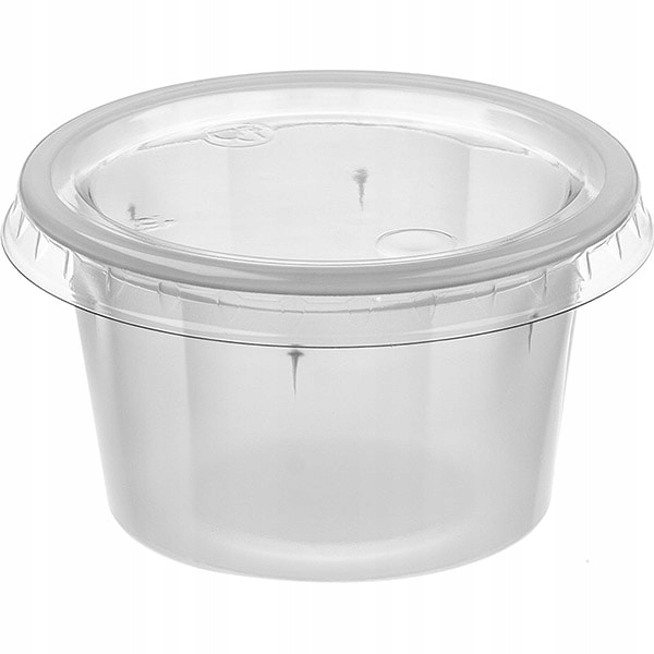 

Pojemniczki na sos dip żywność pokrywki 50ml