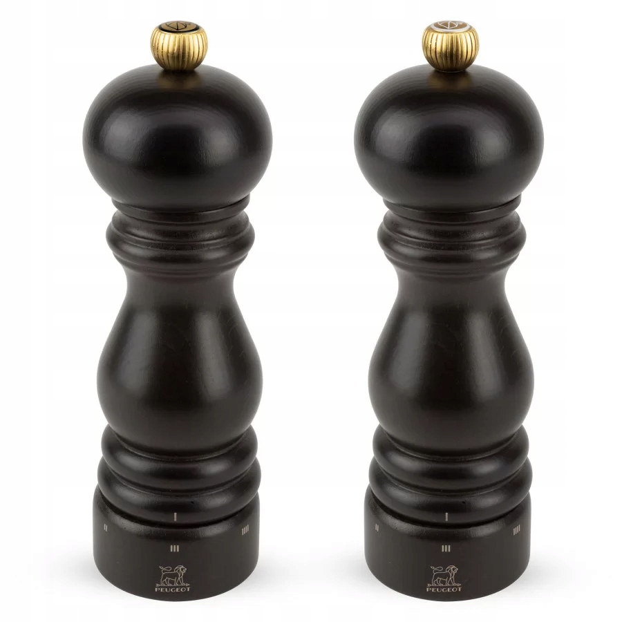 Paris Sada mlynčekov soľ korenie 18 cm, čokoláda