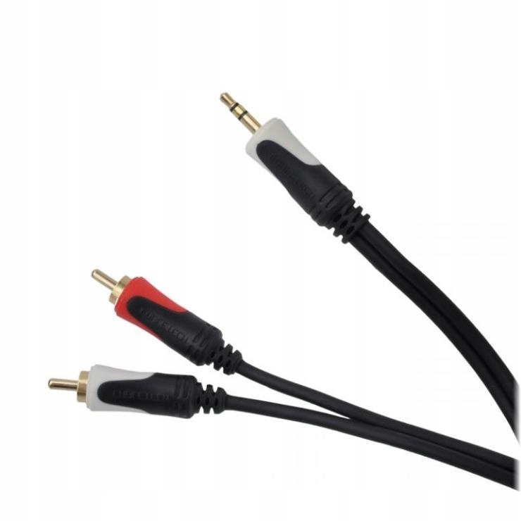 Kabel Jack 3. 5- 2RCA 10m Cabletech standard Cabletech