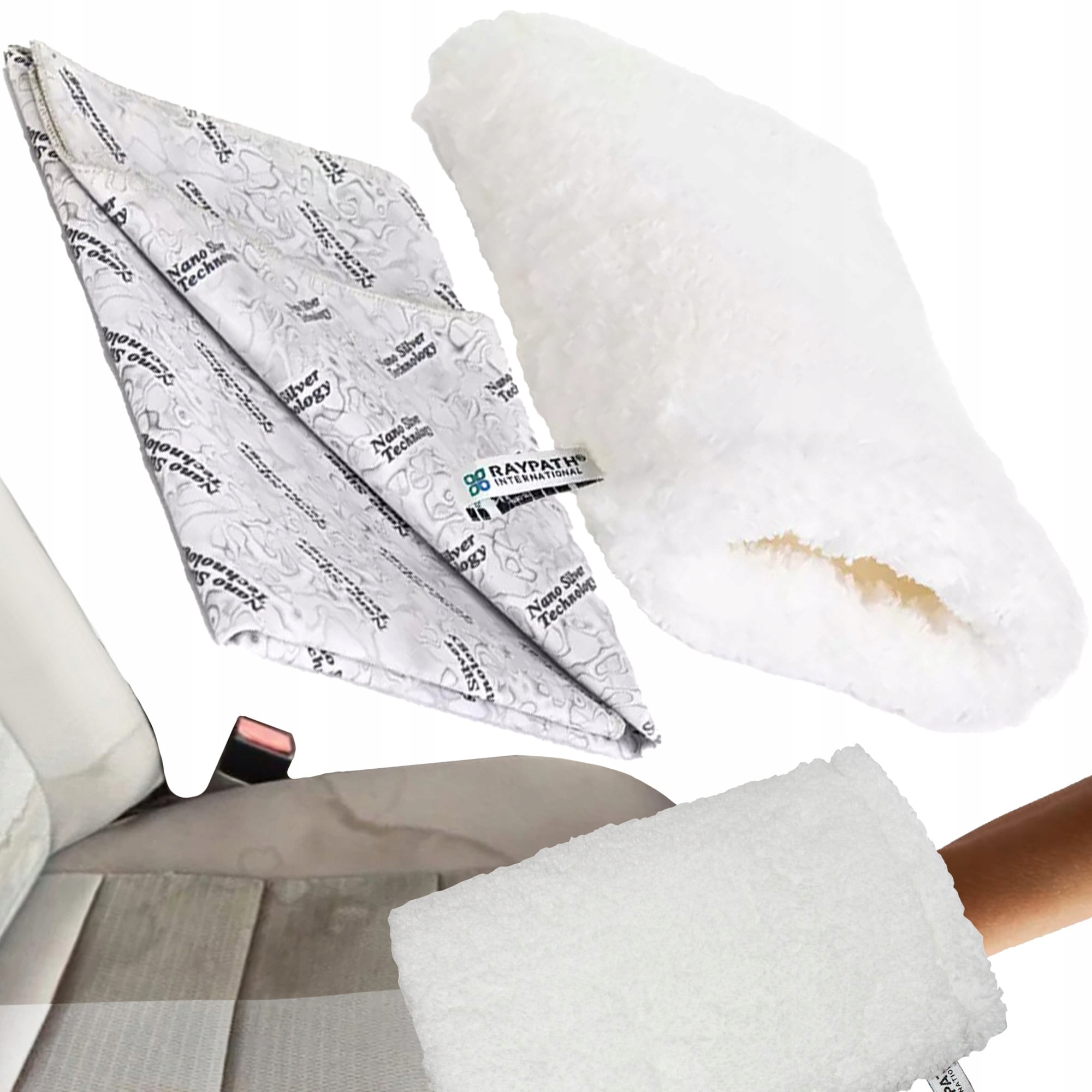 Levně Raypath Sada rukavic Nova Bílá na mokro Roz M Sunbeam pro čalounění