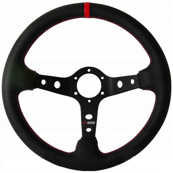 Kožený volant Rrs Corsa Red