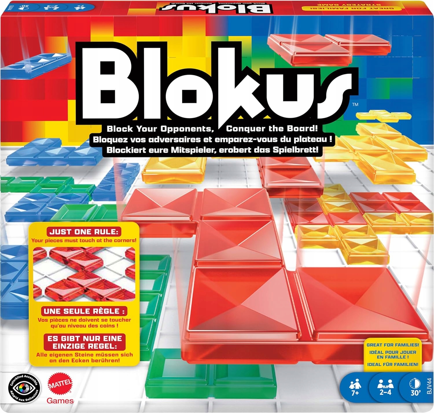 Gra planszowa Mattel Blokus