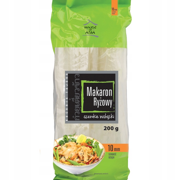 

Makaron ryżowy 10mm 200g