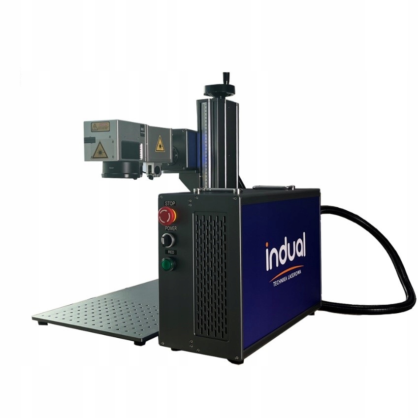 LASER ZNAKOWARKA GRAWERKA PLOTER FIBER 50W MINI-SPLIT