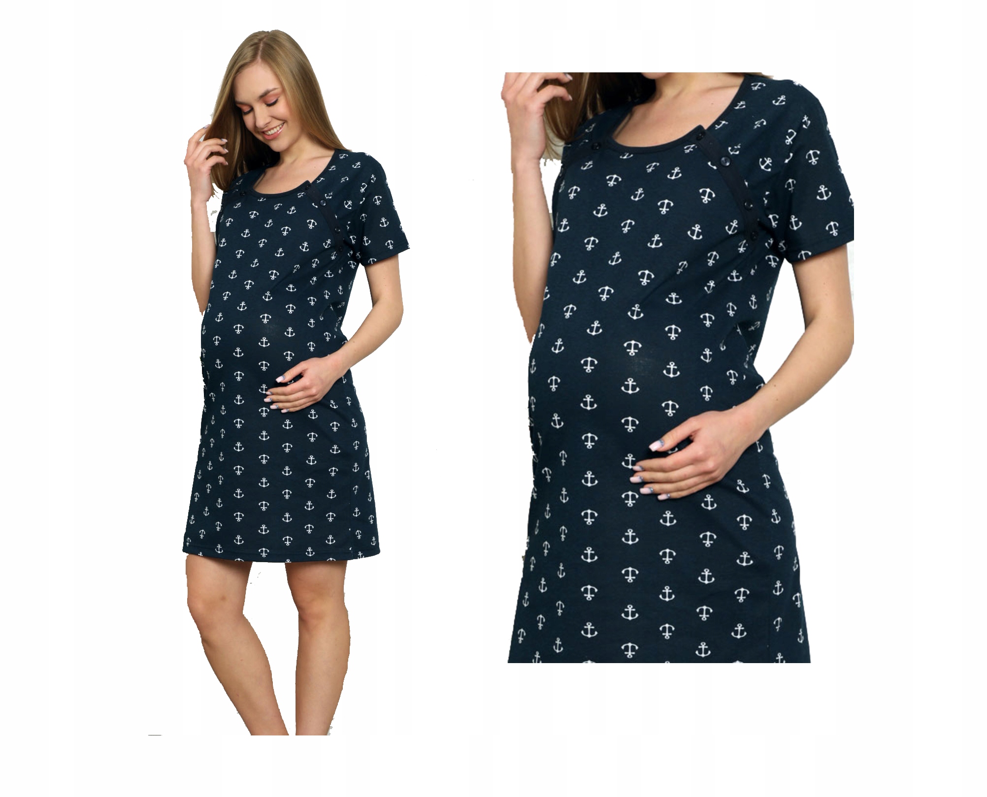 

Koszula Koszulka nocna ciążowa karmienia L/XL