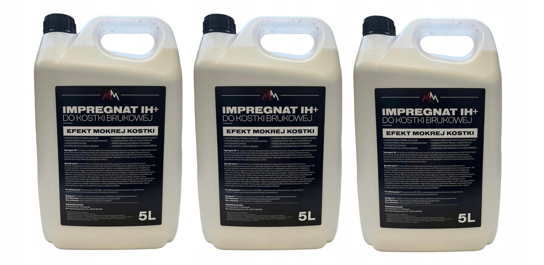 

Impregnat do kostki Brukowej 15l Mokra Kostka