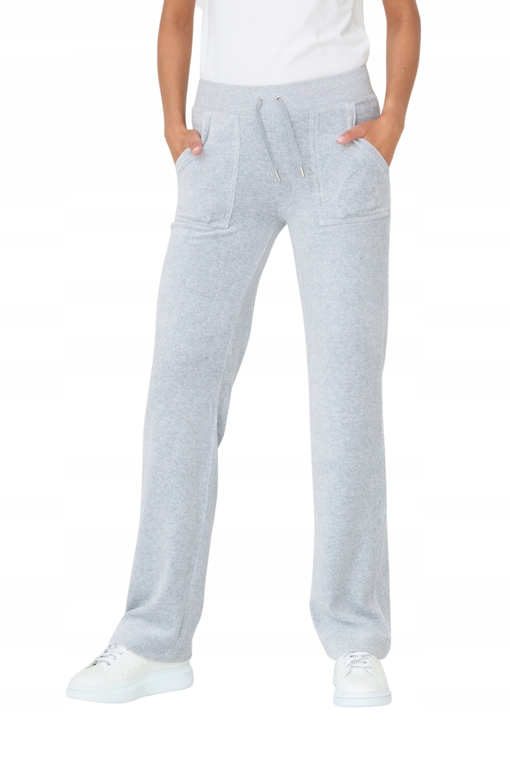 Juicy Couture Šedé kalhoty Del Ray L