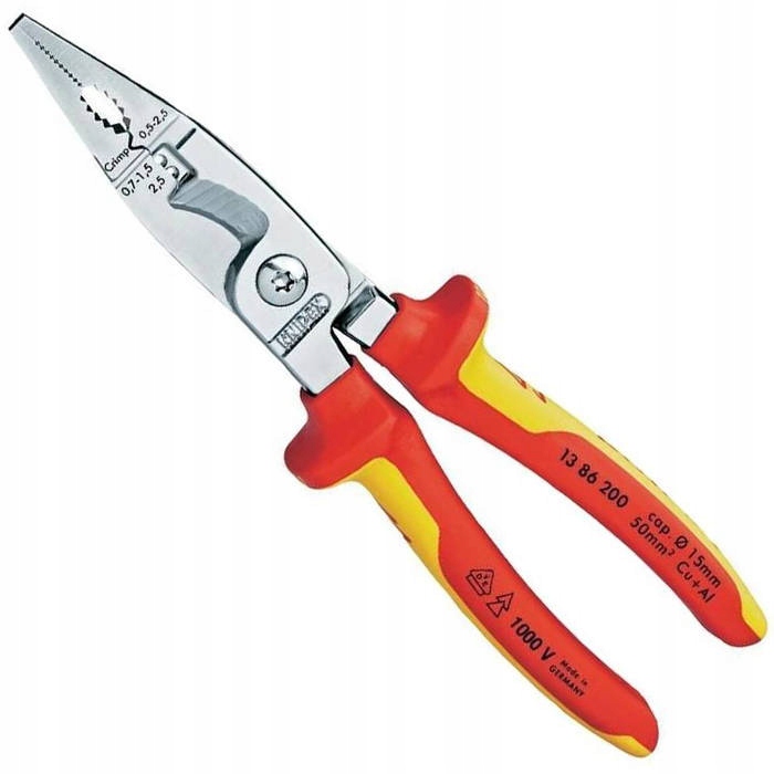 Kleště Se Stahovací Šňůrkou Pro Instalaci Kabelů Kleště 1000V 1386200 Knipex
