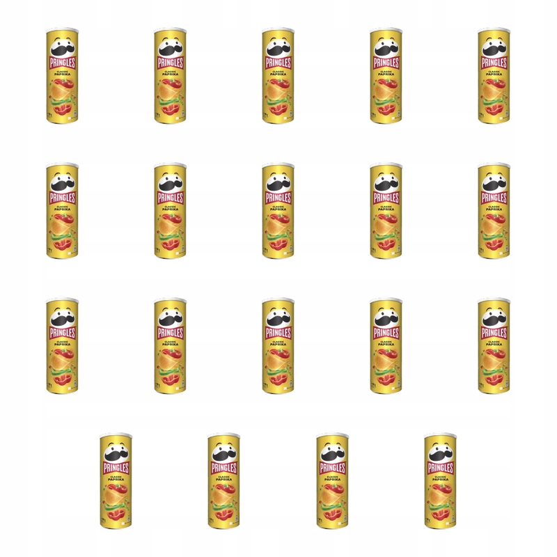 Pringles Clasic Paptyka 165g X19