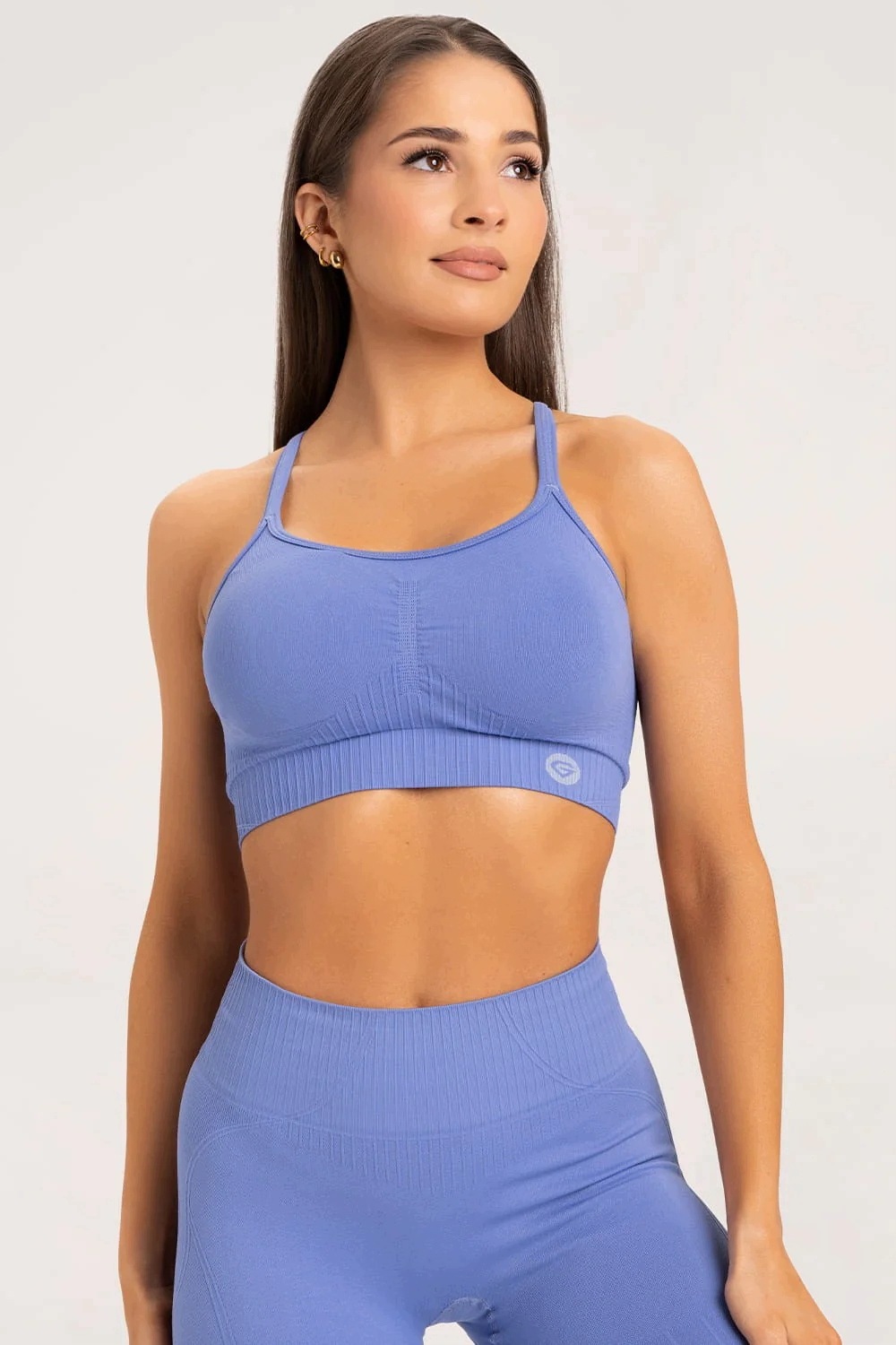Gym Glamour Podprsenka push up 2.0 lavender vel. S