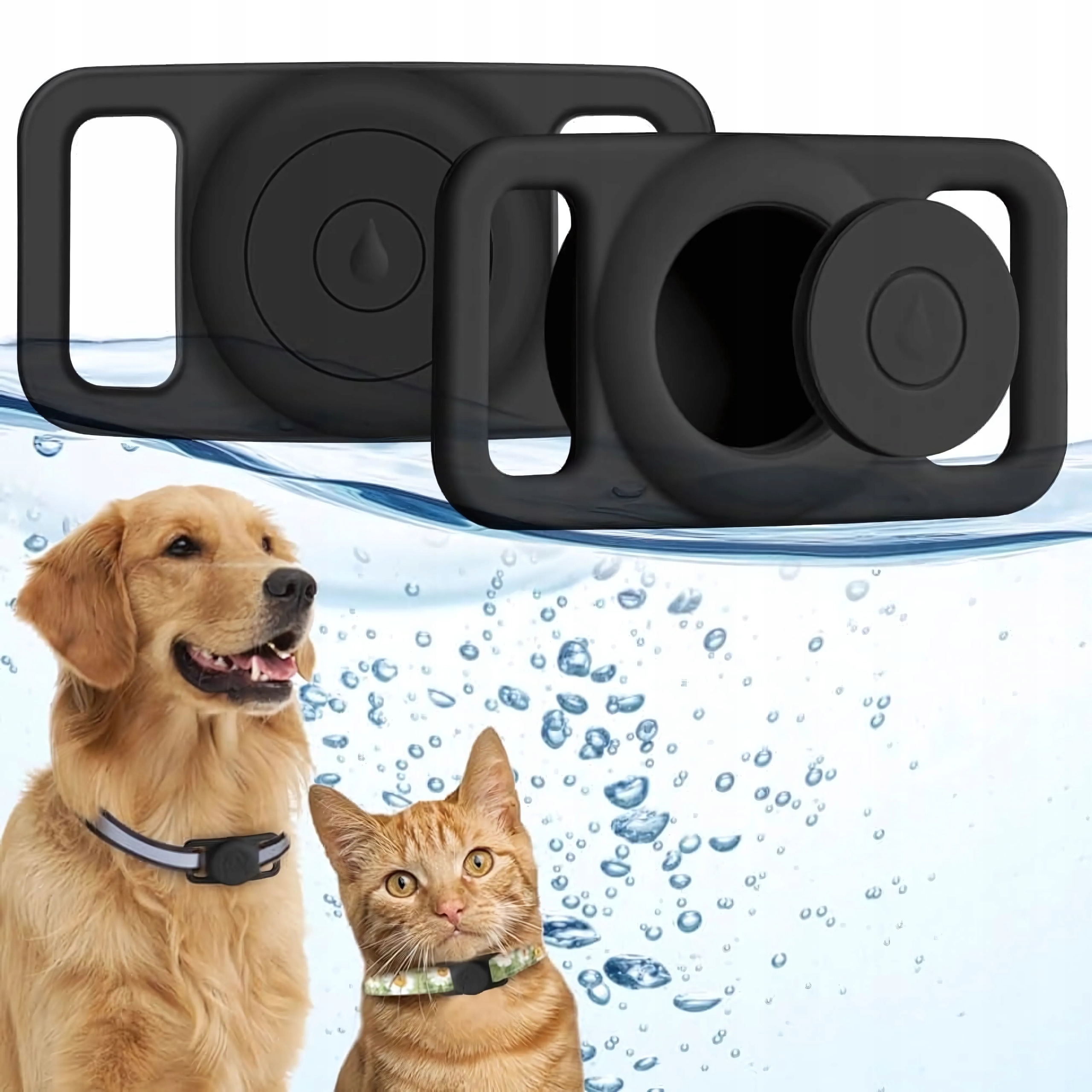 Voděodolné Silikonové Pouzdro Pro Airtag Držák Na Obojek Pro Psa