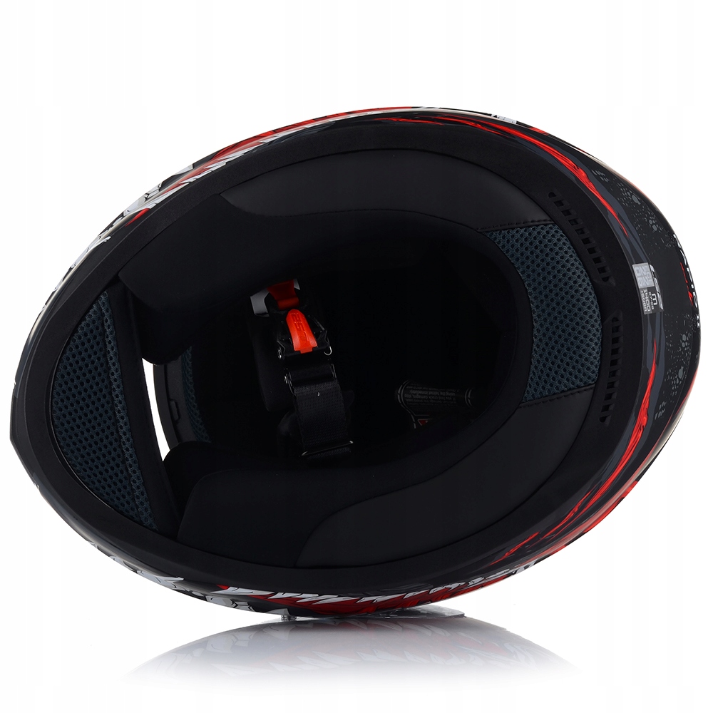 KASK MOTOCYKLOWY LS2 FF353 RAPID II KAIJU MATOWY SYSTEM PINLOCK ECER 22.06 Rodzaj zapięcia mikrometryczne