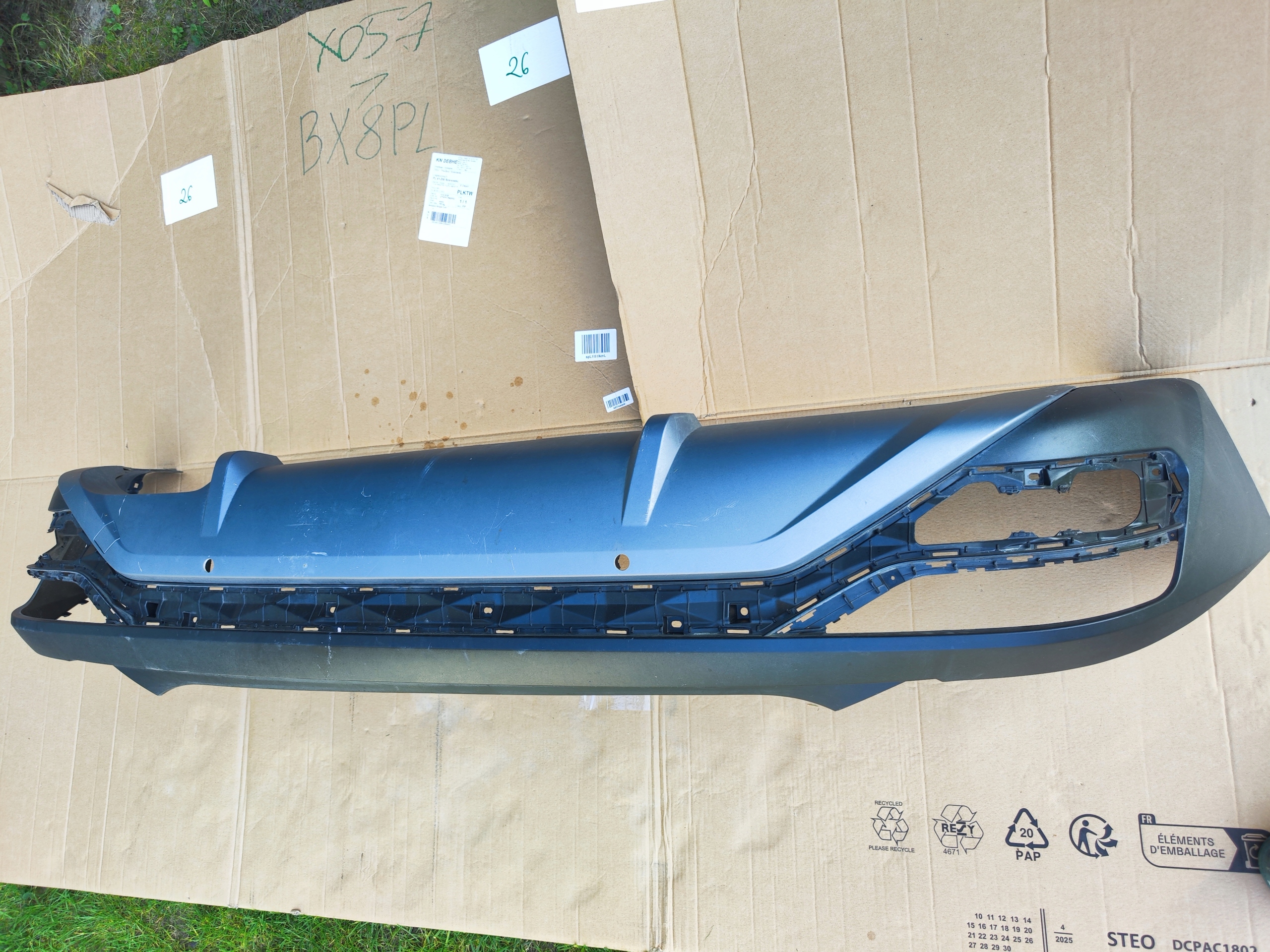 HYUNDAI Tucson IV | bumper diffuser spoiler rear part rear 86612-N7020