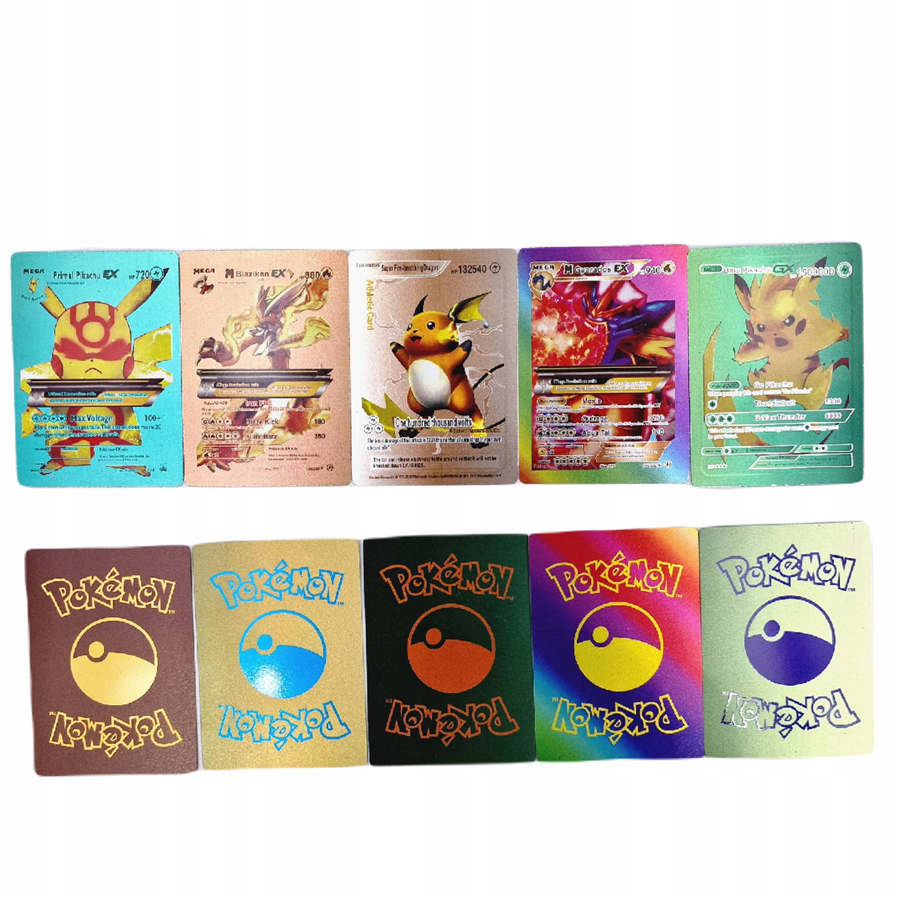 POKEMON KOLOROWE KARTY KOLEKCJONERSKIE SASZETKA 10 Typ Podstawa