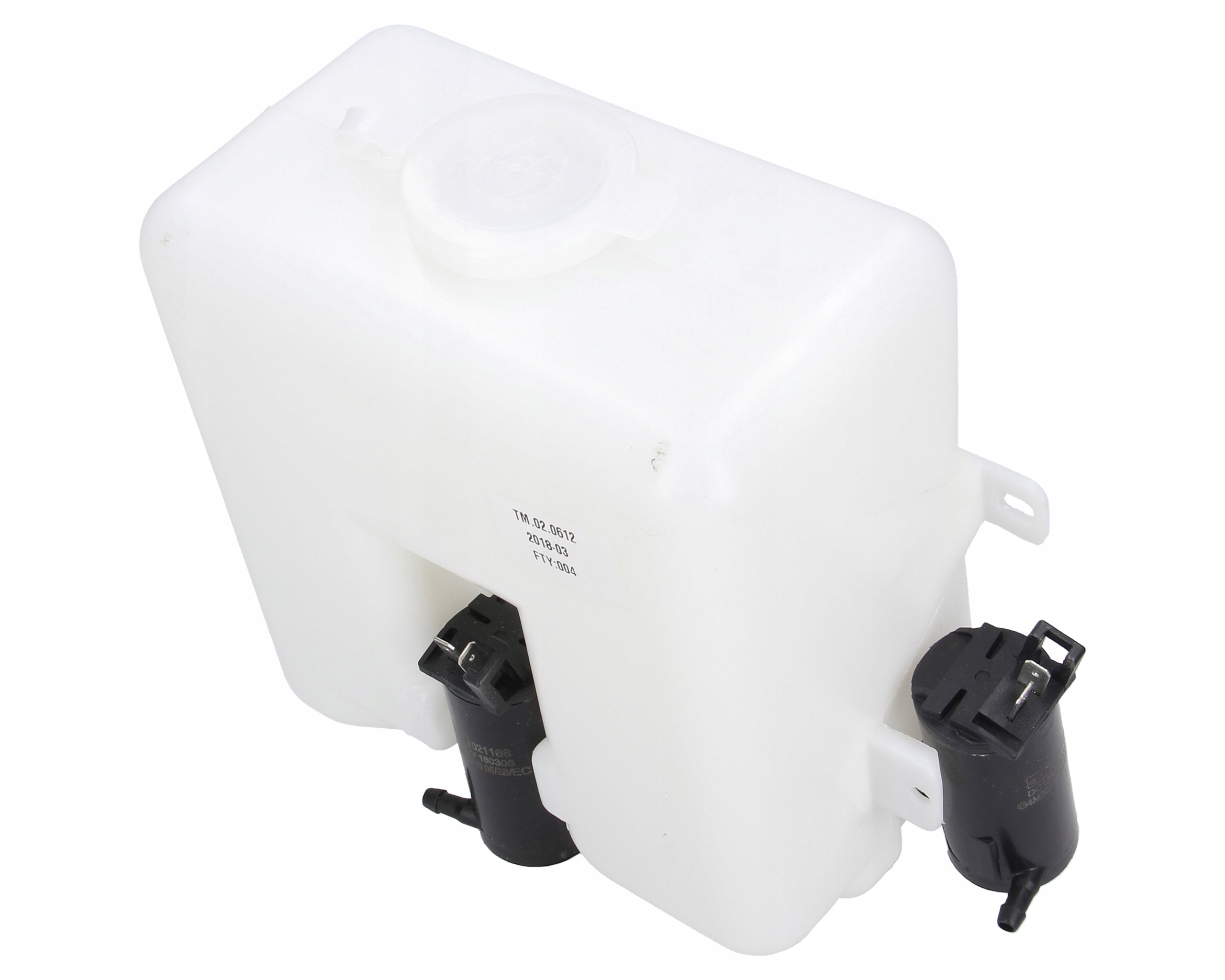 nádržka na kapalinu do ostřikovačů 2,2 l 2x pumpa 12V