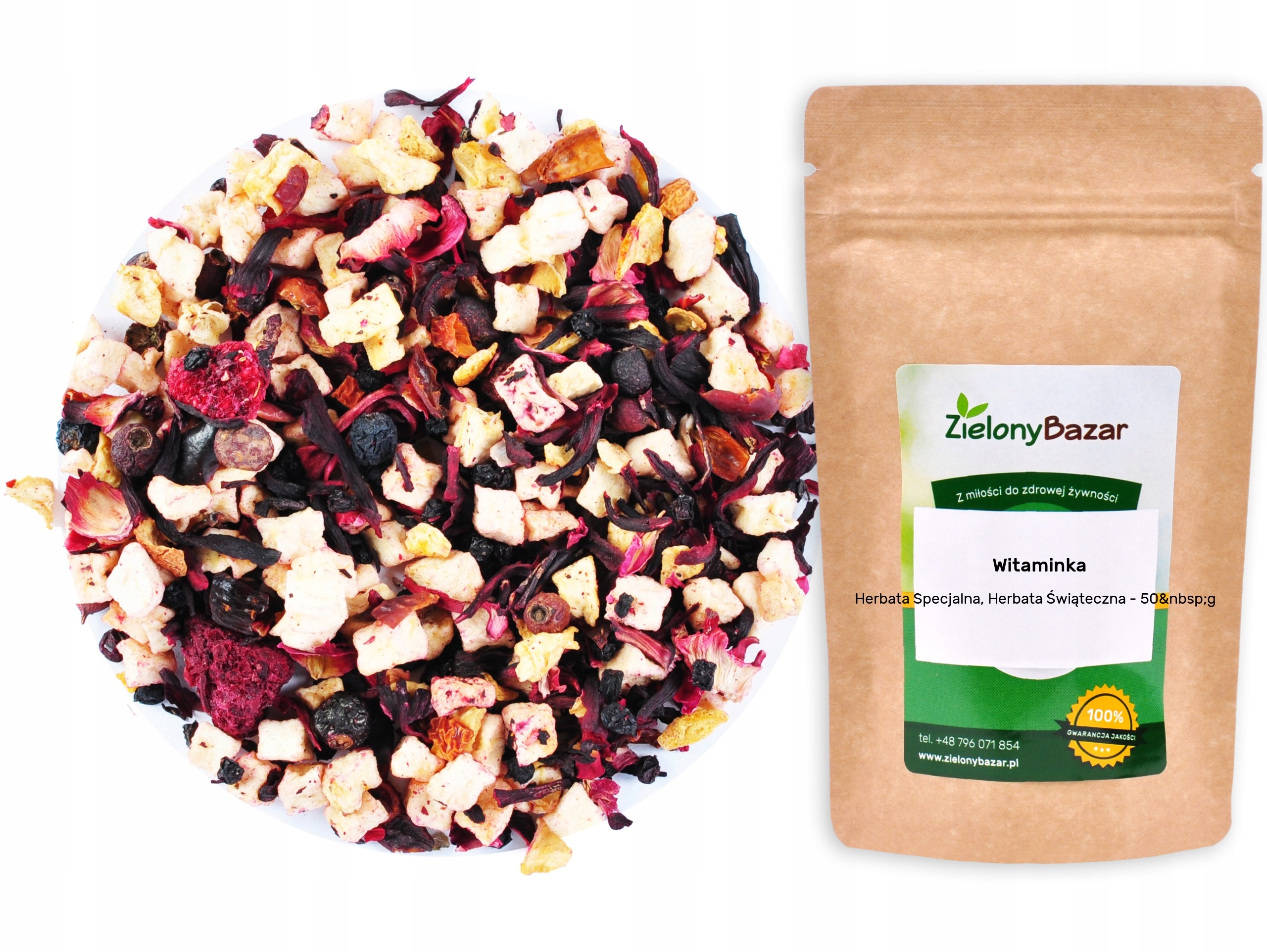 Zelený bazar čaj s vitamínem a imunitou 50 g