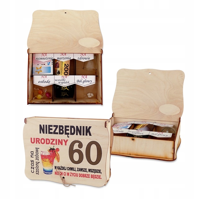 

Pudełko Niezbędnik na 60