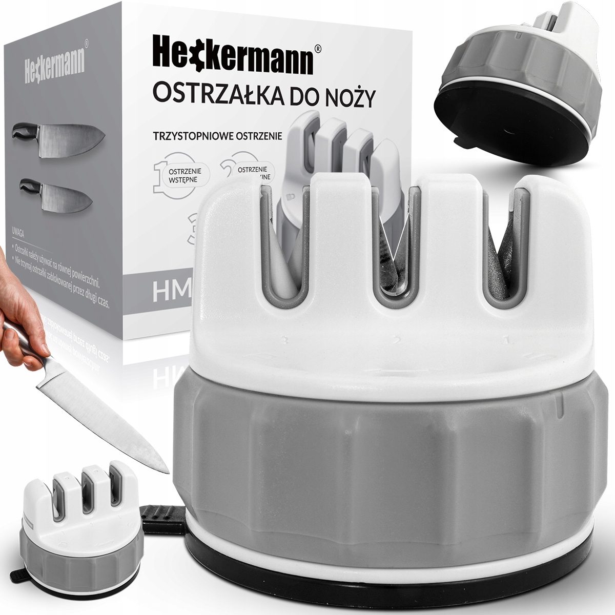 

Ostrzałka Do Noży Kuchennych Osełka Trójfazowa 3W1