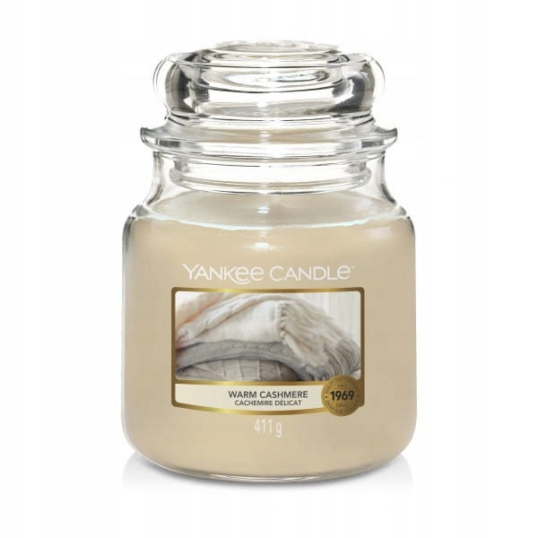 

Yankee Candle Świeca Średnia Warm Cashmere 65-75h