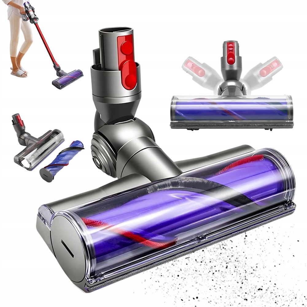 Měkký Turbokartáč Elektrokartáč Pro Dyson V7 V8 V10 V11 V15