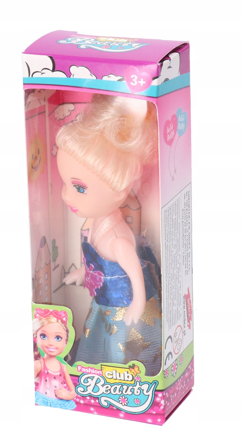 Lalka mini 4601 Materiał karton papier