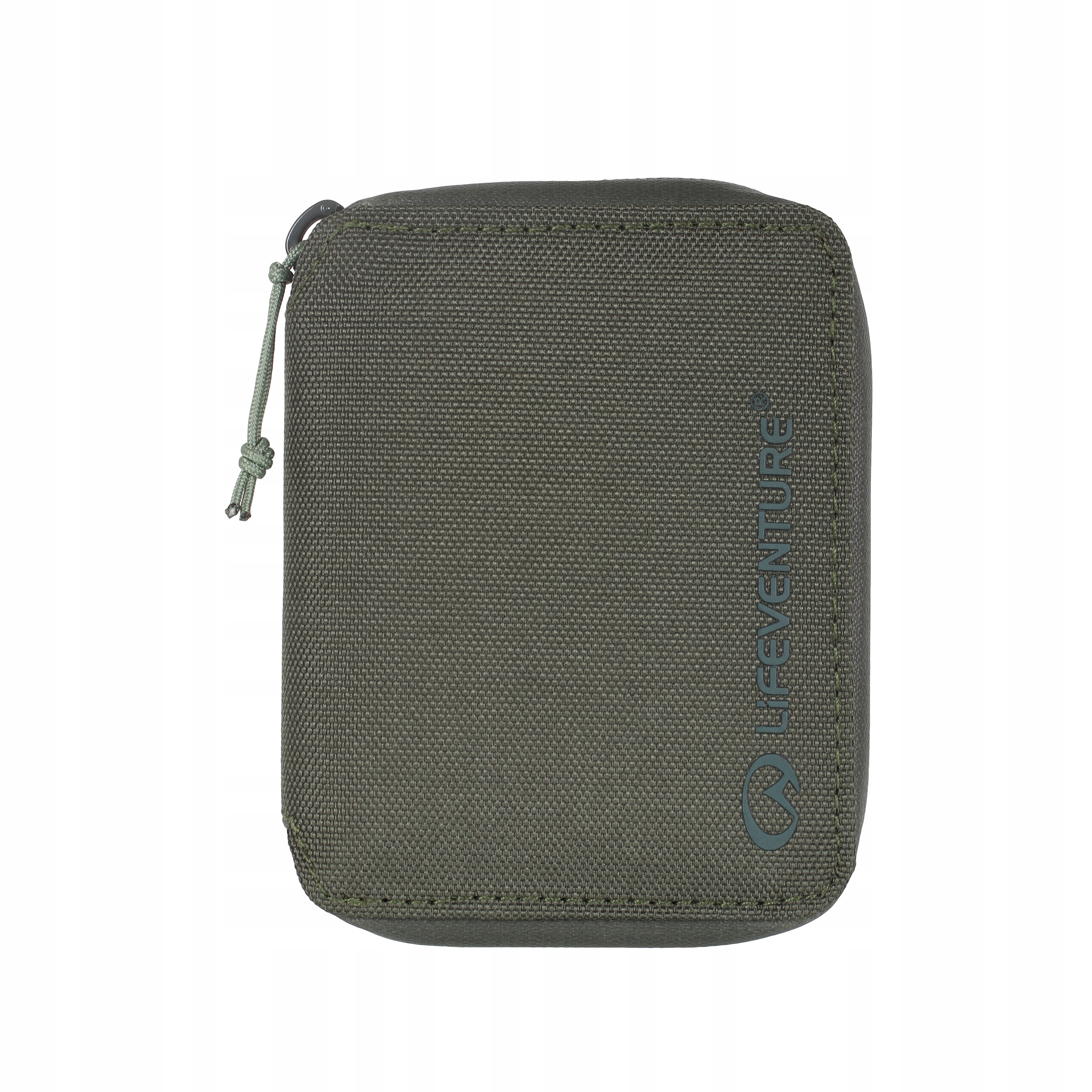 Portfel antykradzieżowy Lifeventure Recycled RFiD Bi-Fold Wallet olive