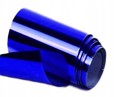FOLIA TRANSFEROWA ŻEL LAKIER DO PAZNOKCI BLUE