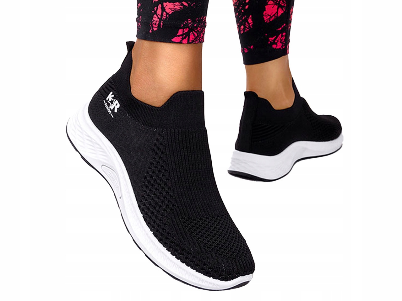 

Buty Sportowe Damskie Wsuwane Slip On Lekkie r 40