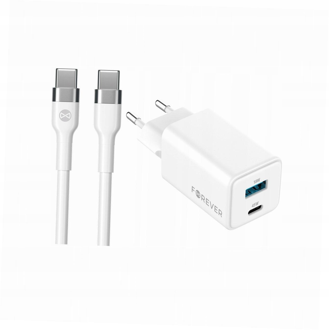 Szybka ładowarka GaN 45W Usb-c z kablem do Xiaomi Redmi Note 11 5G