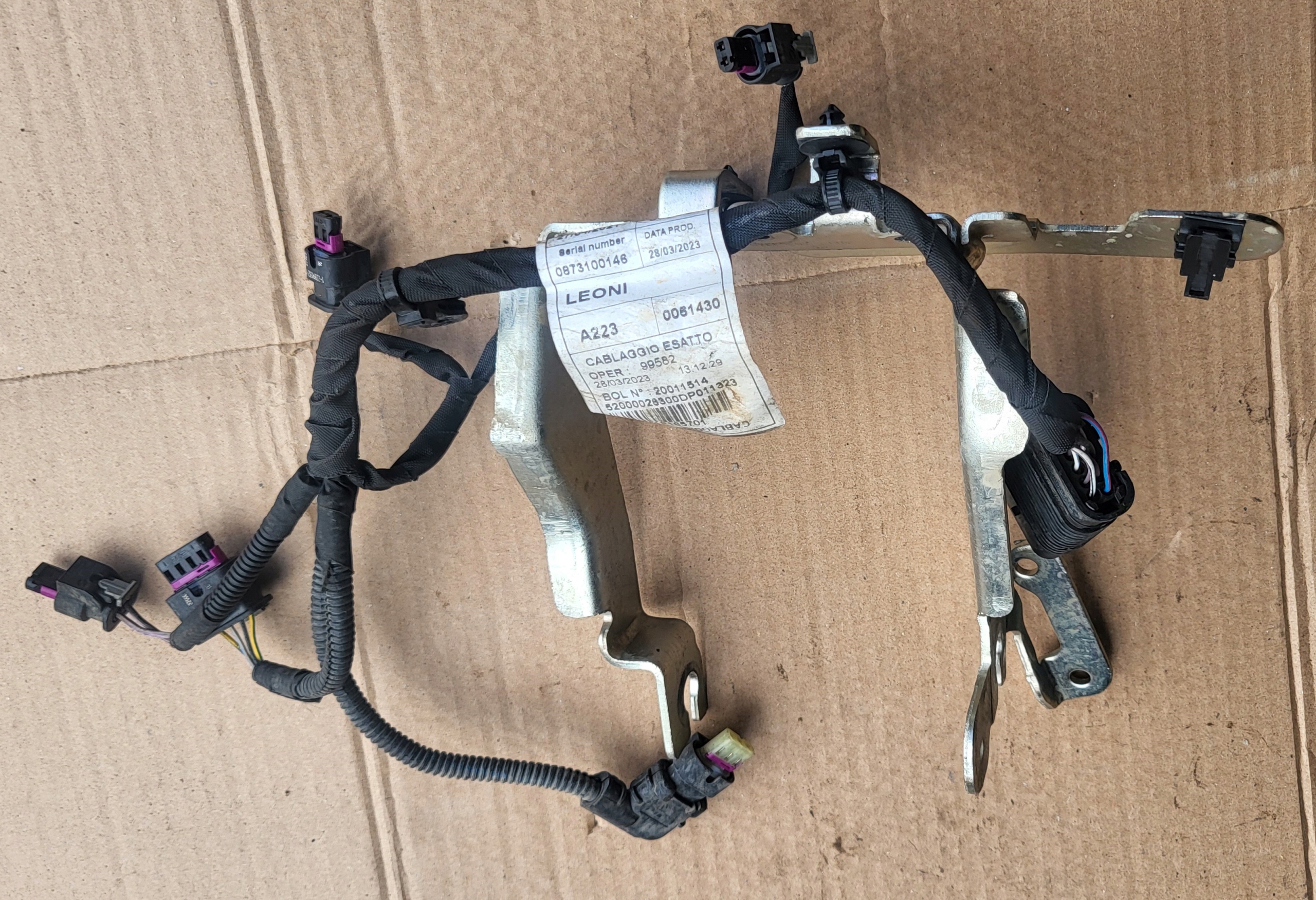 Câblage Câblage Câbles WTYCZKI Moteur Console Support ALFA ROMEO TONALE OE