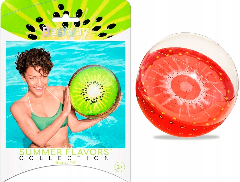 BESTWAY DMUCHANA PIŁKA PLAŻOWA OWOC 31042 Marka Bestway