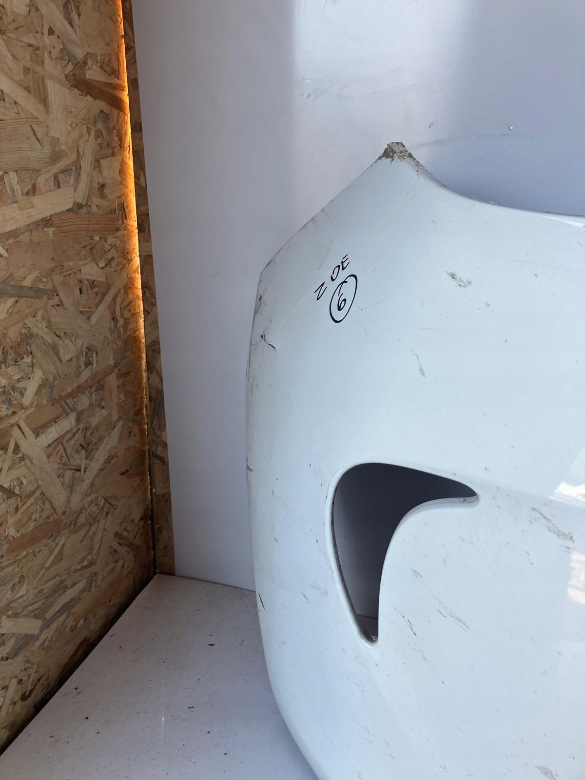 bumper front grid RENAULT ZOE DV369