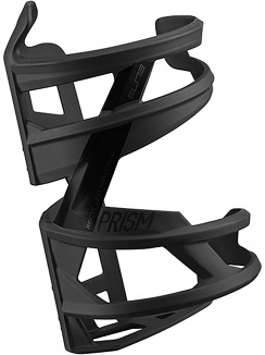 Koszyk Bidonu Elite Prism Prawy Recycled Material Black Skin Matowy