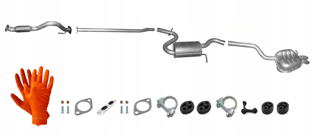 Škoda Octavia II 1.4 TSi 90 kW (2008-2013) Hatchback Kombi Výfukový Systém