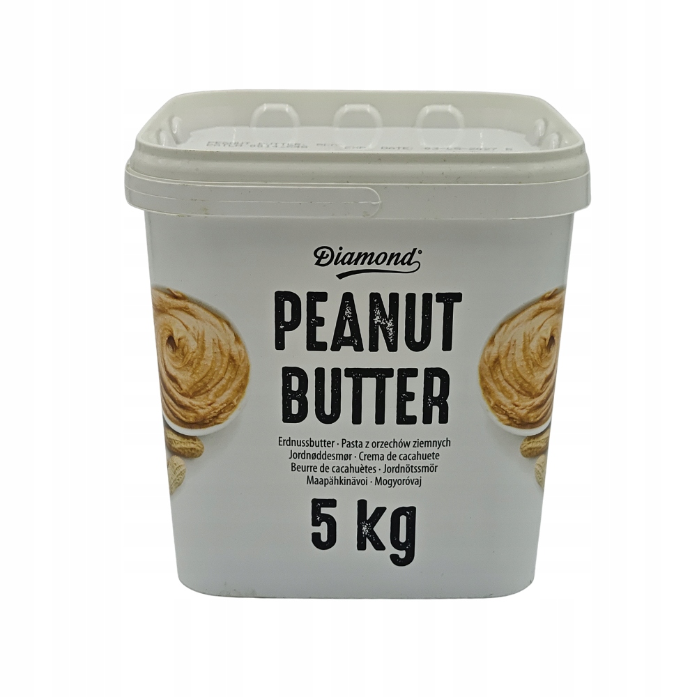 Pasta Z Orzechów Ziemnych Masło Orzechowe Diamond 5 kg