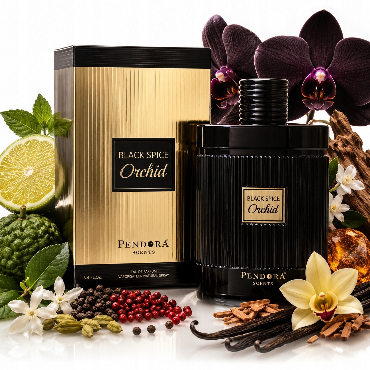 Oryginalne Perfumy Arabskie Pendora Black Spice Orchid 100ml Edp+gratis!