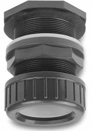 Průchod Přes Pvc Sklo 25 MM Do Akvária Komínové Jímky S Těsněním