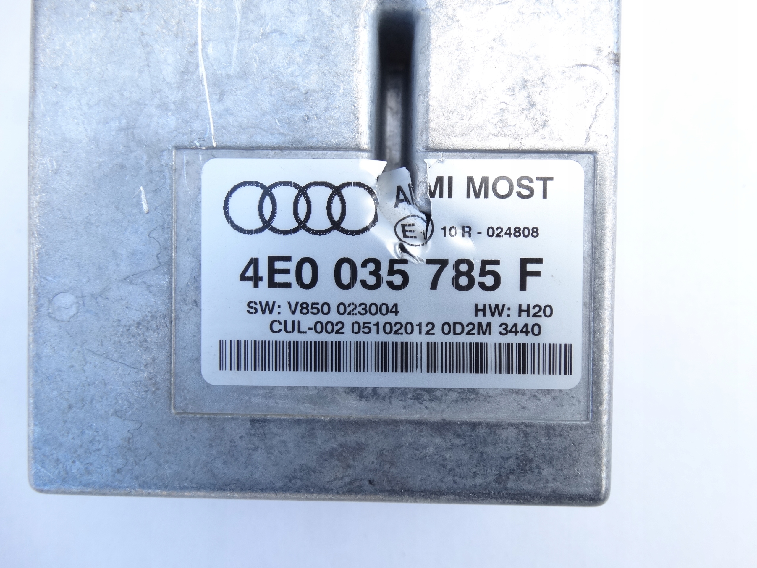 modul Bedienteil INTERFACE AMI AUDI A4 B8 A5 8T A6 C6 4E0035785F Original