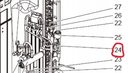 271939 S70E63202 THERMISTOR G CZUJNIK TEMPERATURY Mitsubishi Electric