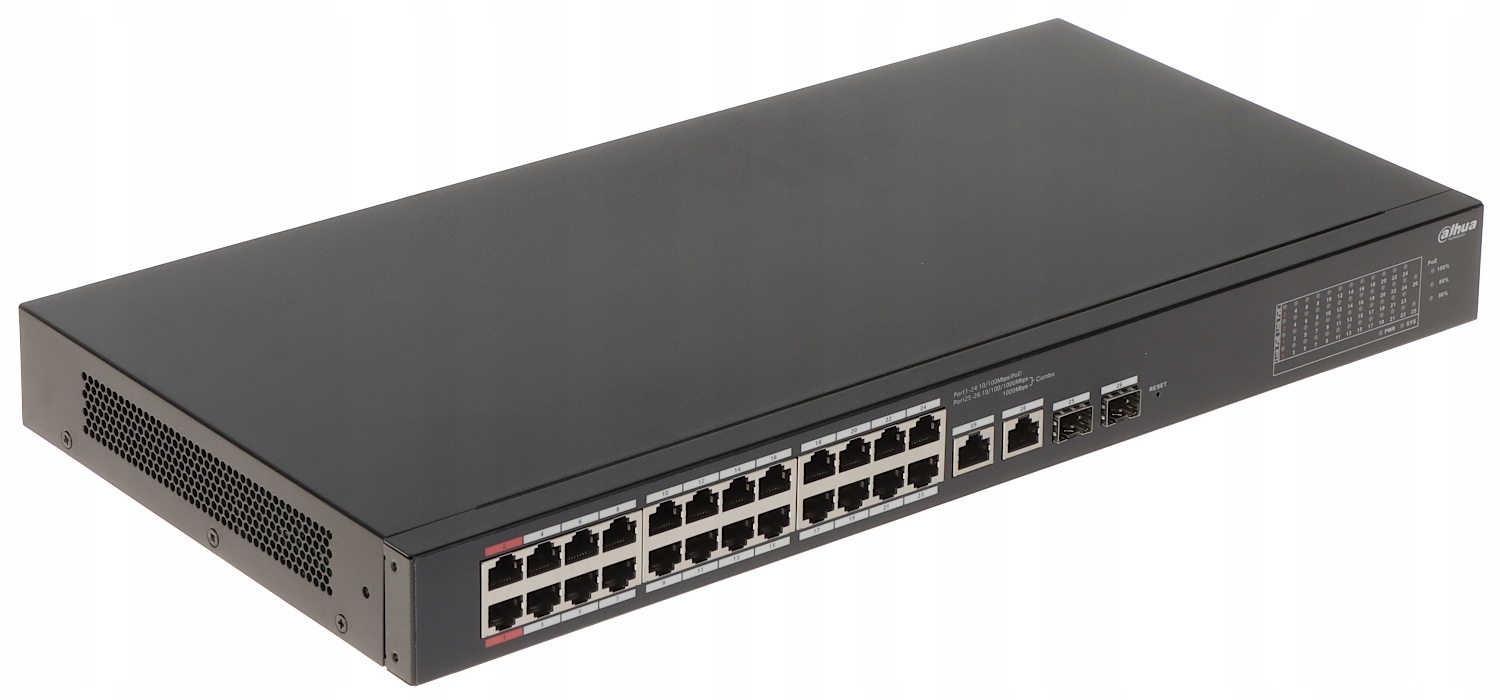 SWITCH POE CS4226-24ET-375 24-PORTOWY SFP DAHUA