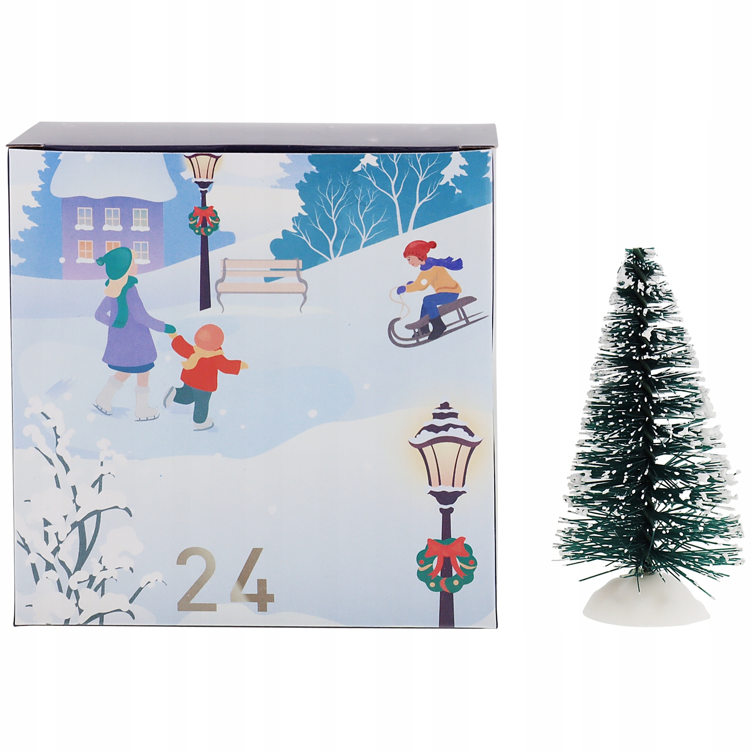 Адвент-календарь Magic Village Mini, 24 фигурки для рождественской деревни и вертепа — фото 4