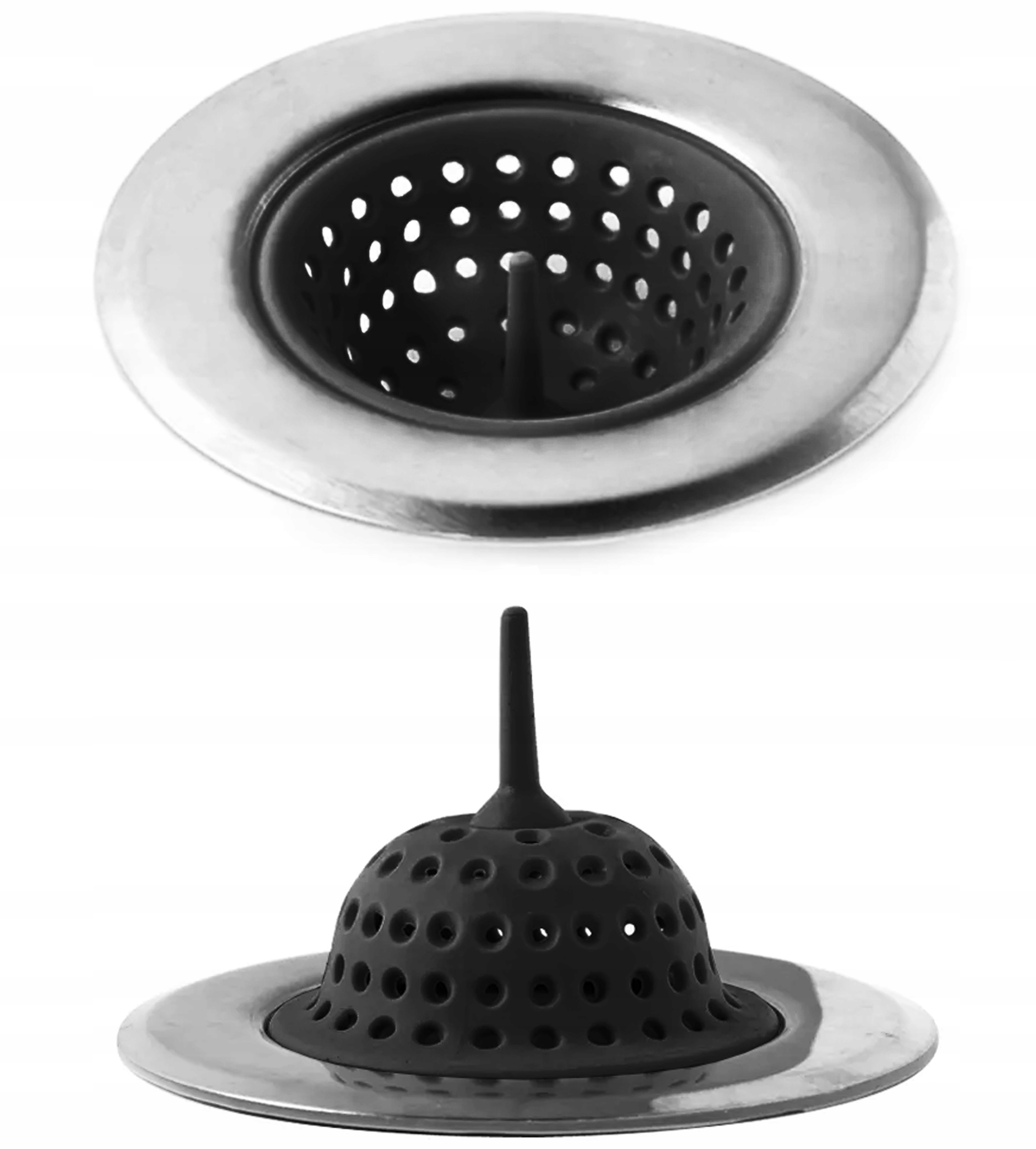 SITKO DO ZLEWU ZLEWOZMYWAKA DUŻE SILIKON STAL Rodzaj sitko