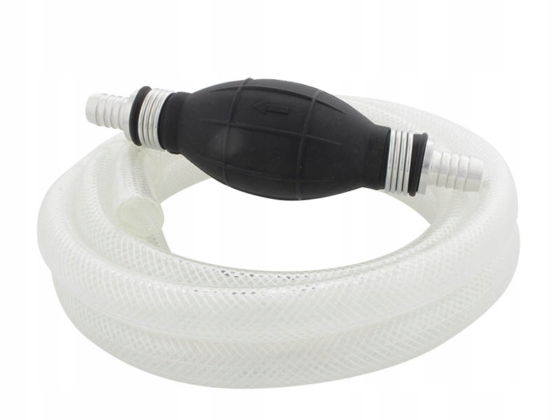 POMPKA PALIWA GRUSZKA 10 MM RĘCZNA POMPA WĄŻ 2x100