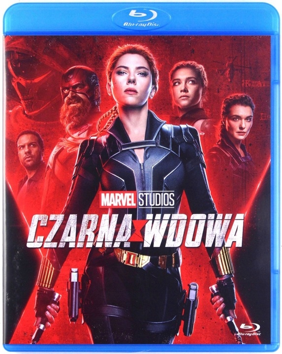 Czarna Wdowa Scarlett Johansson Blu-ray Folia